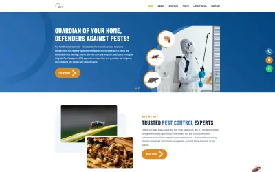 ALC Pest Purge Solution website