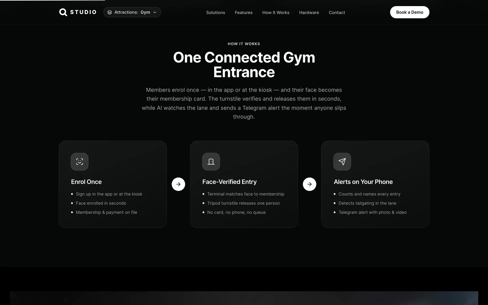 Gym — One Connected Gym Entrance