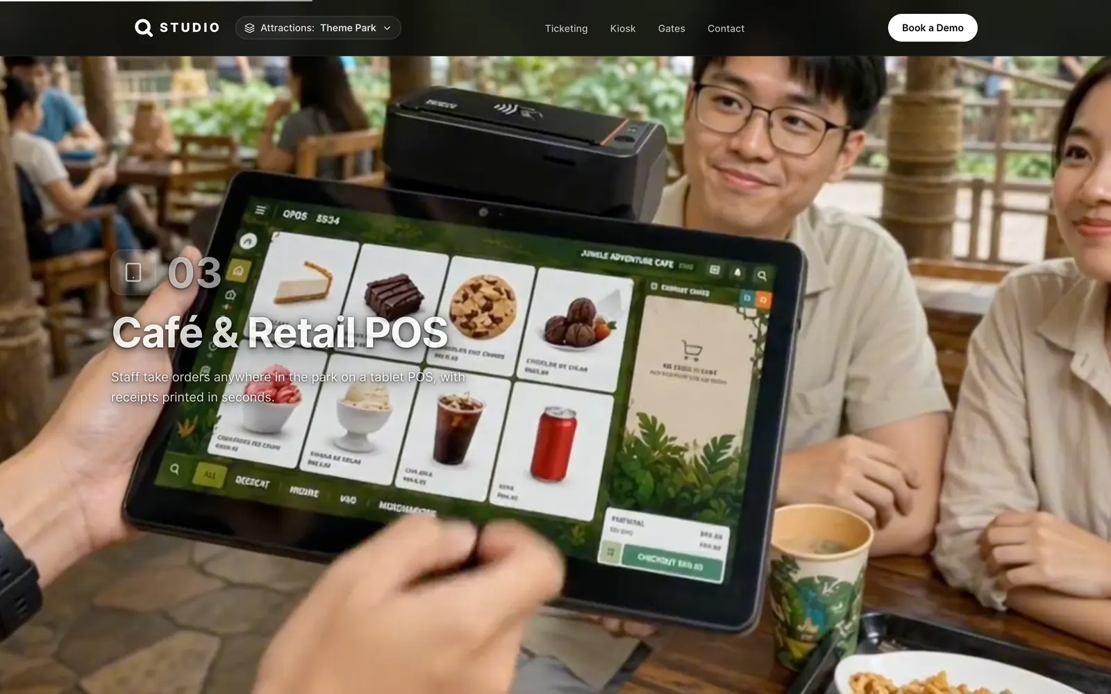 Theme park — Café & Retail POS