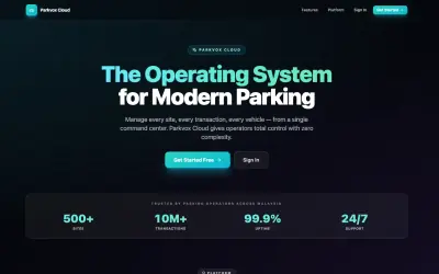 QParking parking management platform